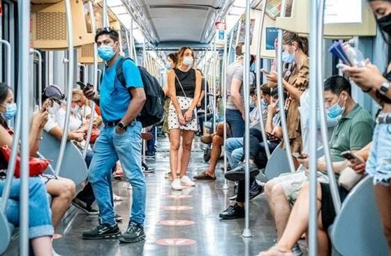 mascherine metro