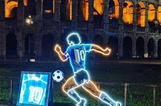 Maradona Neon