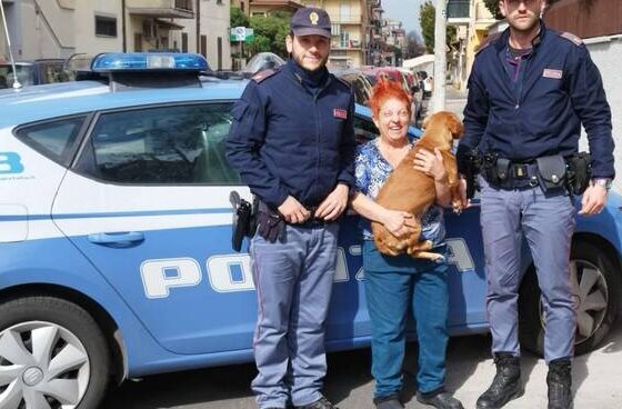 polizia cane ladispoli