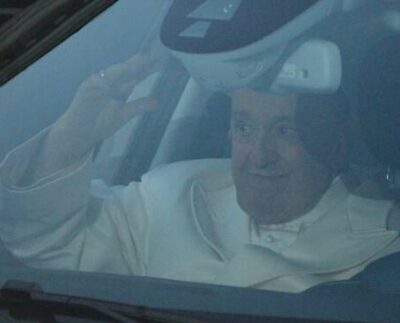 immacolata papa francesco piange piazza di spagna