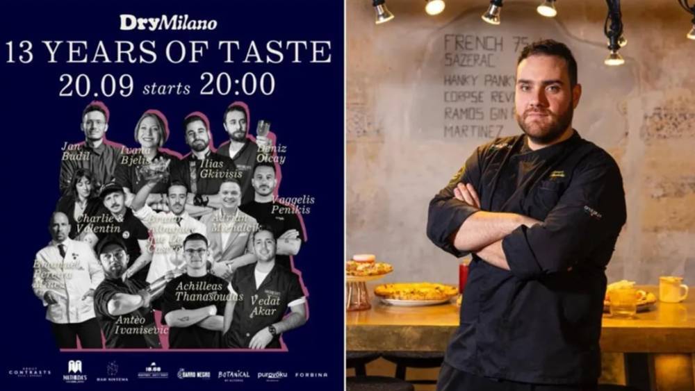 DryMilano celebra 13 anni con due serate tra mixology internazionale e ospiti milanesi